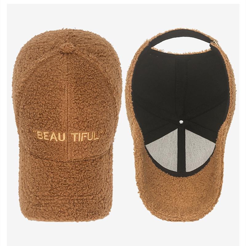 Northwood Bonés de beisebol com letras para mulheres, lindos chapéus de inverno de veludo, chapéu de pai hip hop, snapback