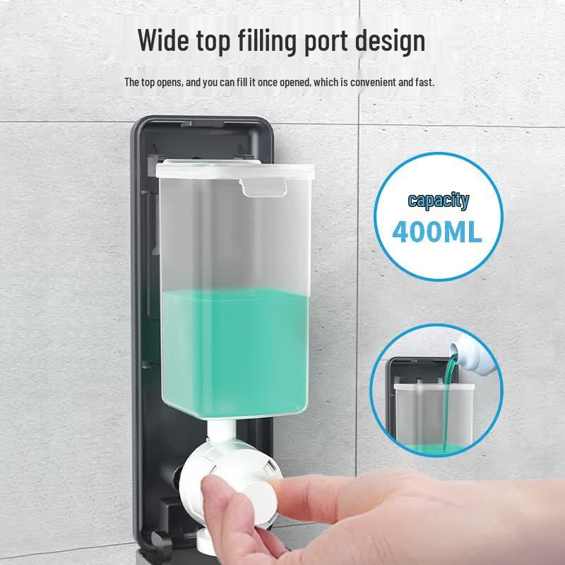 YWEHS Wall-Mounted Soap Dispenser