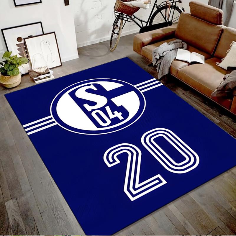 1 ud. Equipo de Fútbol (48) Alfombra de área con diseño impreso para dormitorio, sala de estar, decoración del hogar, alfombras, tapete, tapete antideslizante, alfombra para mesita de noche