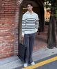MINDBRIDGE [On][Select Zip-Up Or Round Neck] Hacci Knit Oversized Daily Knit - 6 Colors