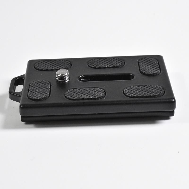 

Extended Double Screw Quick Release Plate for Camera Tripod Ball Head, 1/4 Panel Multi-Functional Expansion чёрный
