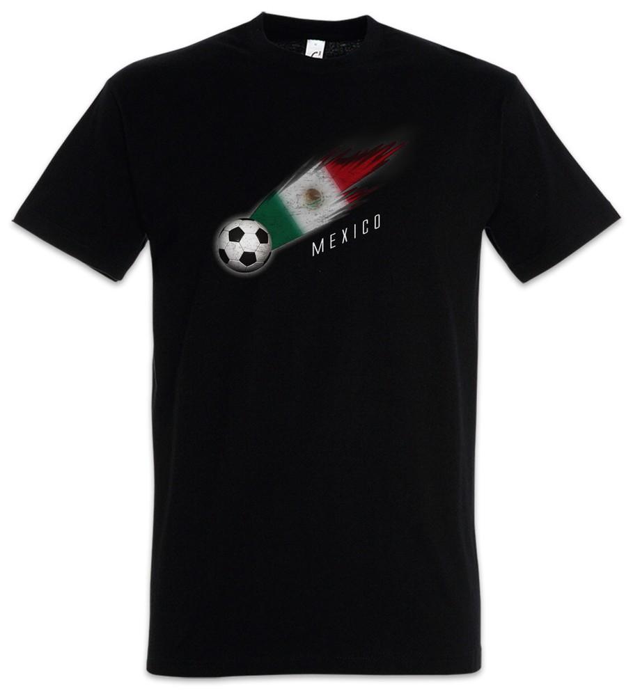 

Mexico Football Comet I T-Shirt mexican Soccer Flag Banner World Championship 2XL