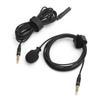 Professional Lavalier Microphone   Collar Clip Mic 3.5mm 2M   Cable Live Recording