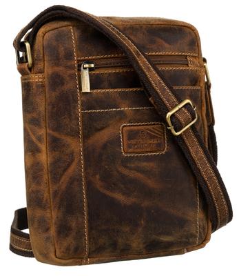 PTN 8022-TMH-5924 Tan Leather Bag