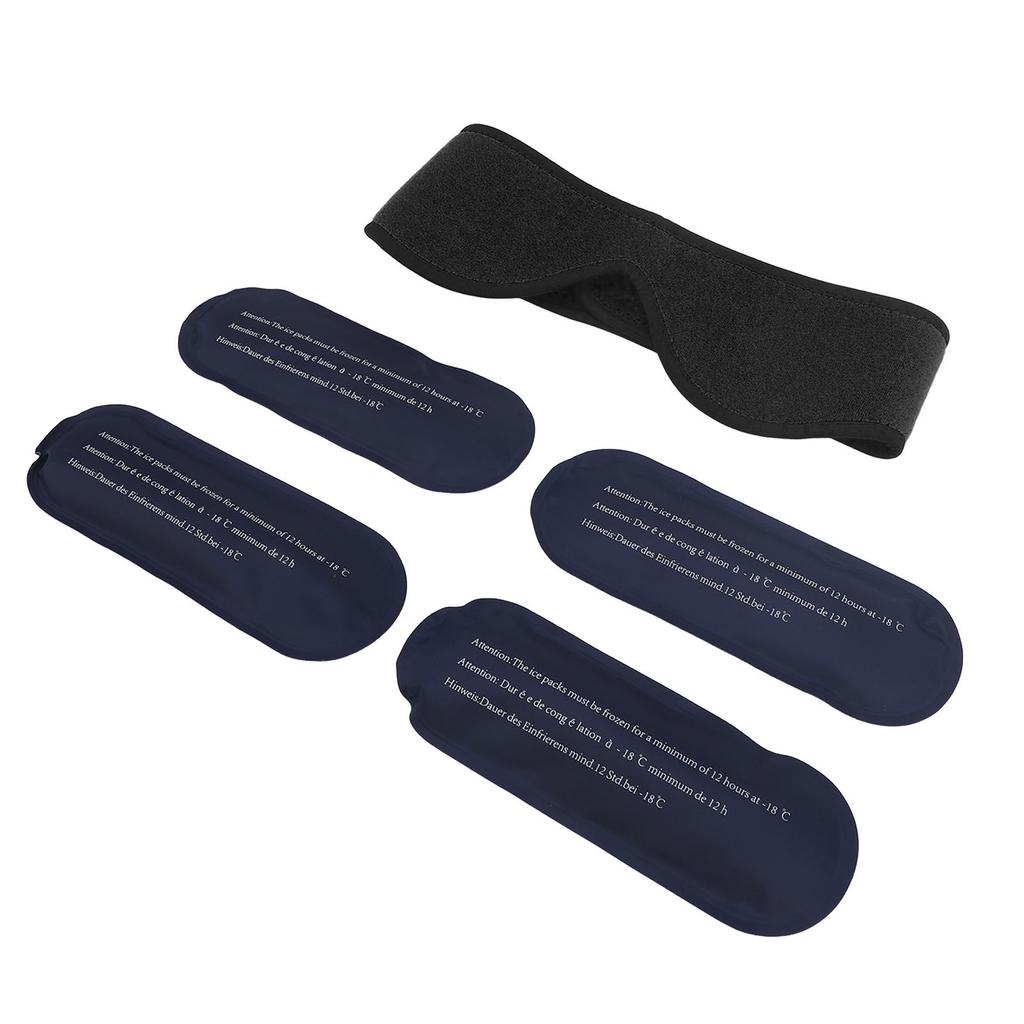 Face Ice Pack Professional Relieve Muscle Fatigue Swelling Relief Hot and Cold Compress Ice Pack Wrap for Jaw Chin Dental