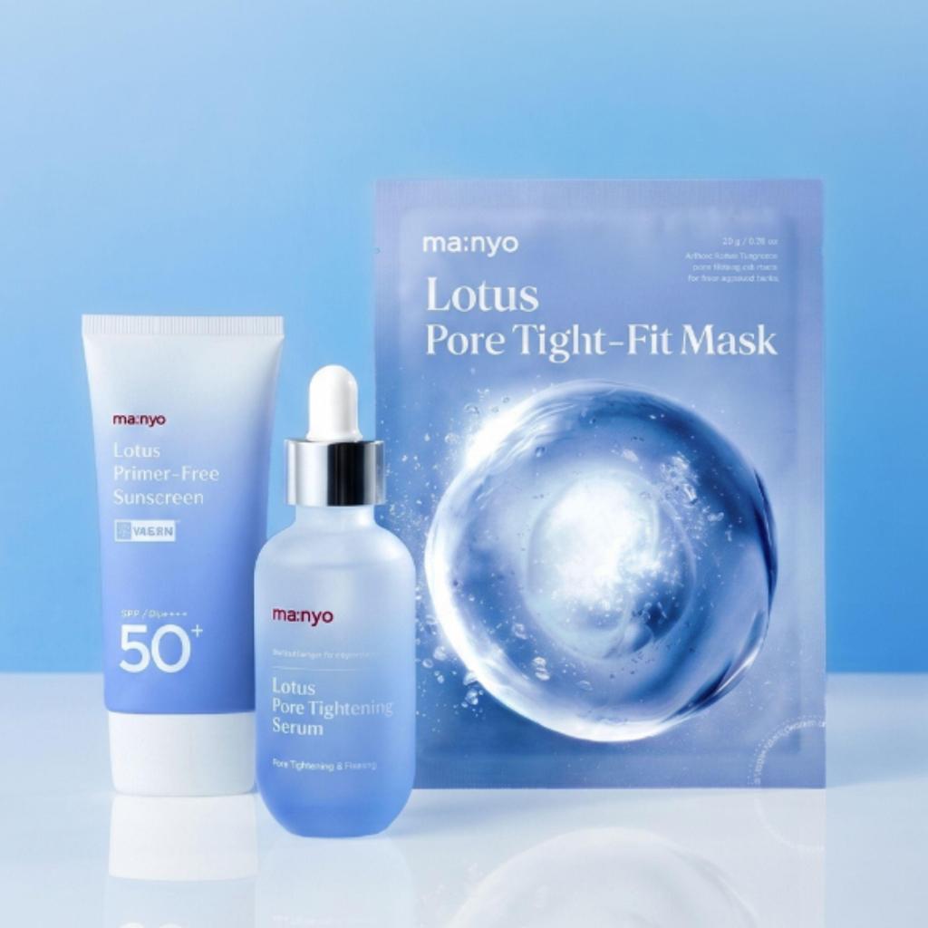 MANYO FACTORY Lotus Pore Tightfit Mask 25g X 10 Sheets