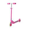 Kick Scooter for Kids Ages 3+, 2-Wheel Toddler Scooter with Light-Up Wheels, Adjustable Height Handlebar, Wide Anti-Slip Deck, Foldable Lightweight