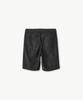 STCO Diems Denim Elastic Waist Set-Up Half Pants Charcoal (Wide Fit)_Ldmvb05Wsc