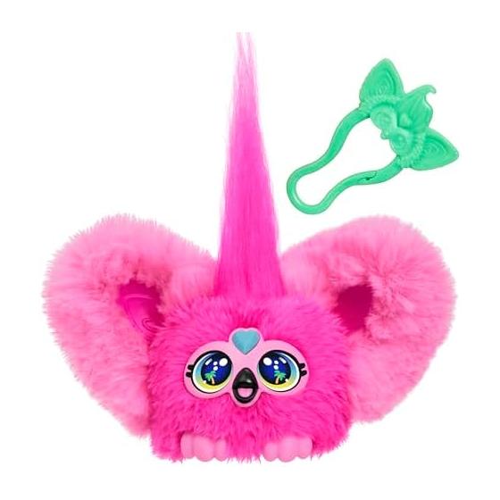 Hasbro Furby Furblets Flow Flow Mini Friend, Electric Plush Toy, For Boys and Girls, Ages 6+, Pink, Flamingo, Furby Language, Music G1699 Genuine
