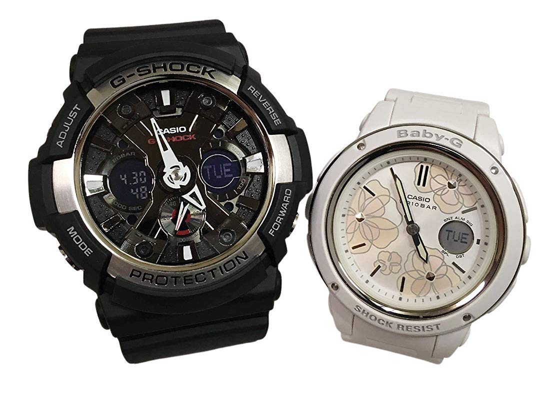 

Casio CASIO watch G-SHOCK pair watch in genuine pair case G-Shock & Baby G 2-piece set GA-200-1AJF BGA-150FL-7AJF