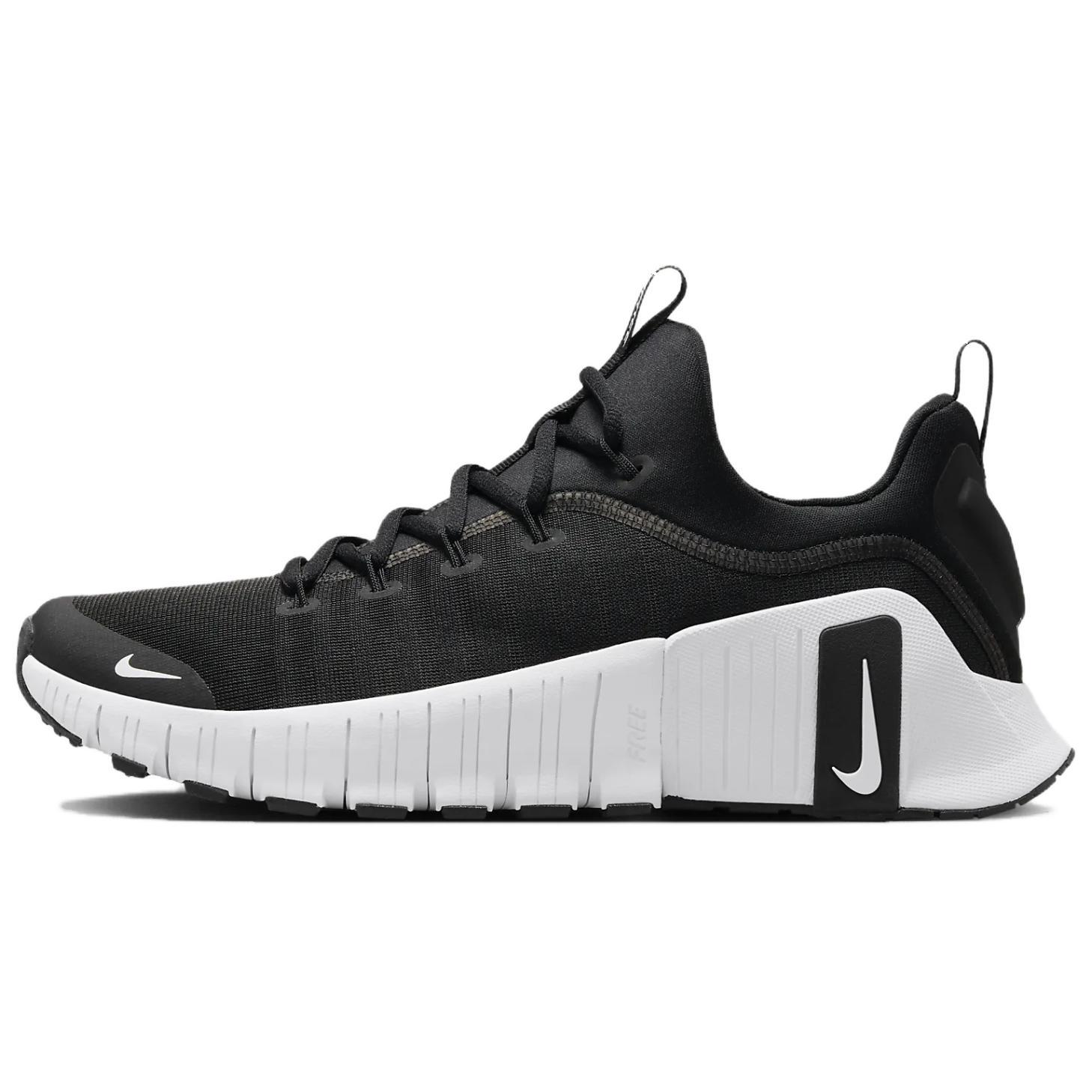 Nike Free Metcon 6 Black White Men s FJ7127-001 EU 49.5