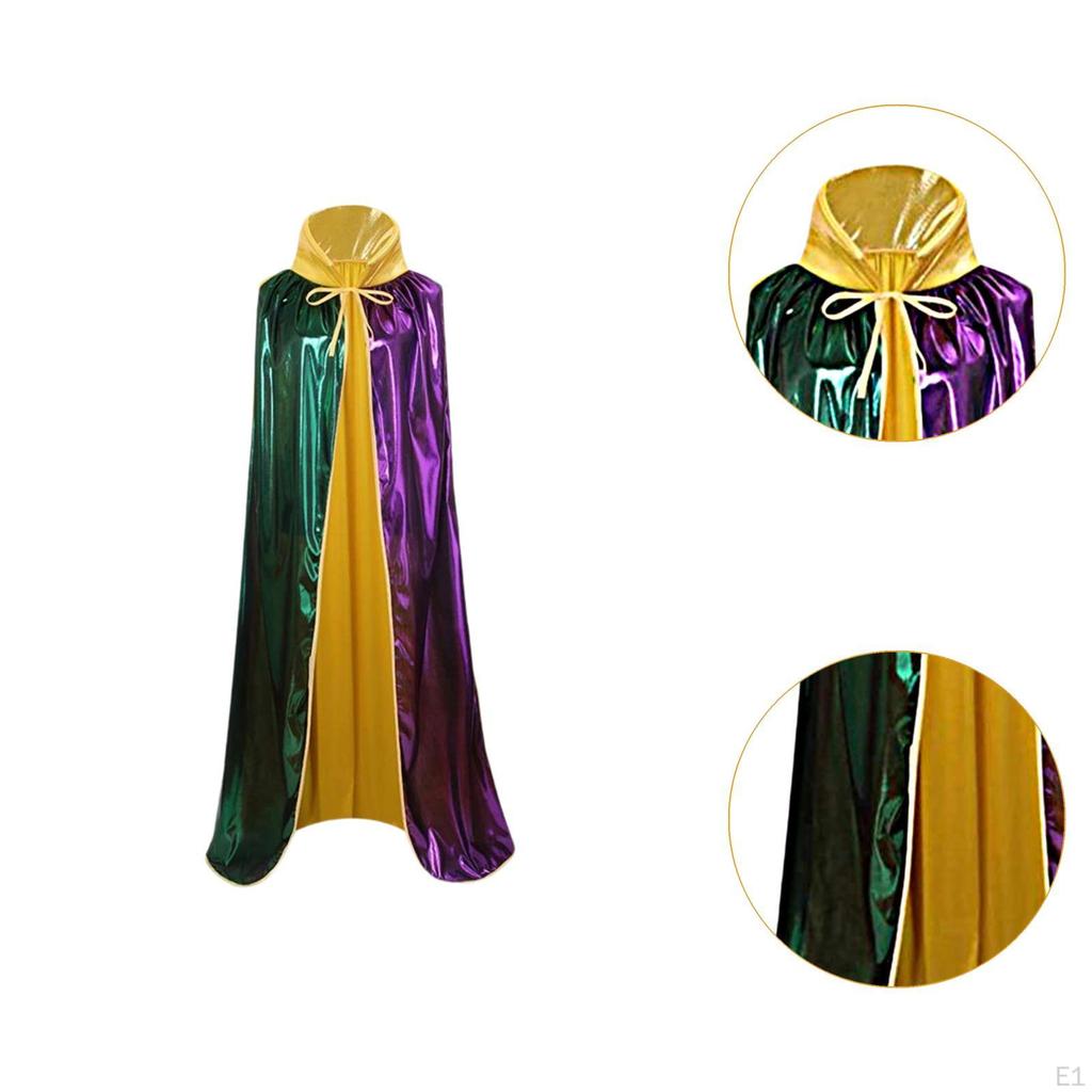 Halloween Cloak Cape with Hood for Dress Up Role Playing Performance
