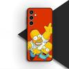Barts Cartoon S-Simpsons Silicone Phone Cover for Xiaomi Poco C75 C65 C71 C85 X7 X6 M7 F7 F8 Ultra F6 Pro Soft Case