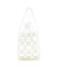 [niana] Pearl Bead Party Bag, Handbag, Drawstring Mini Bag, Faux Pearl White, Size F