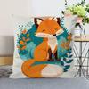 Case for Pillow Covers Decorative Cushion Cartoon Fox Velvet Cushion Cover x Rectangular Cover for Living Room Cushions Sofa