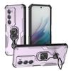 KEYSION Funda Blindada Antigolpes para Redmi 15 169.5mm 171mm Silicona+PC Soporte de Anillo Metálico Vertical Funda para Teléfono para Redmi 15 5G
