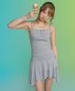 Aejeuon Mare Frill Dress / Gray