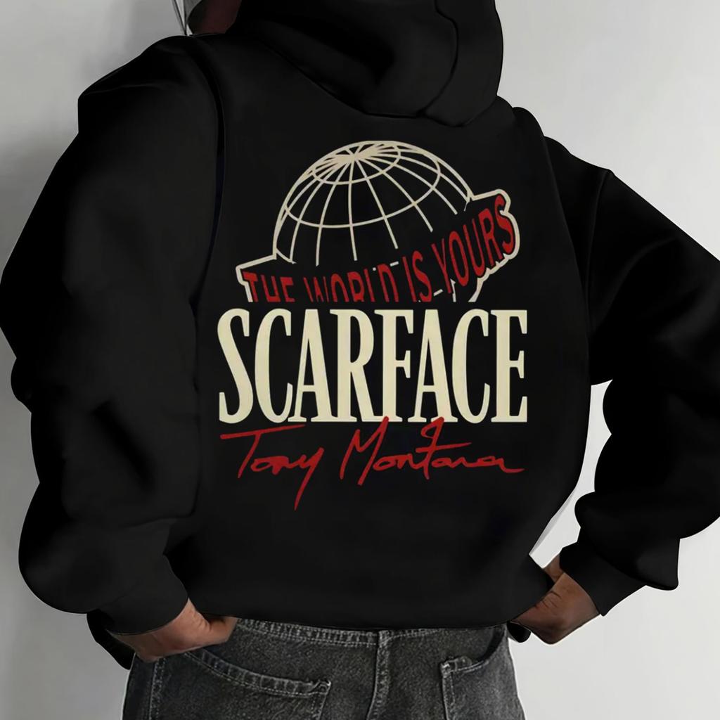 Herbst/Winter E Herren Harajuku Vintage High Street Hoodies Mode Streetwear Hoodies Unseix Sweatshirt Fleece Übergroß Lässig