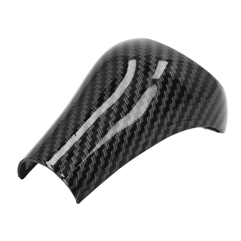 Gear Shifting Lever Knob Cover Carbon Fiber Style Shifter Head Decal Sticker Replacement for Mercedes‑Benz A‑Class