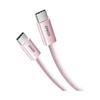 Anker Zolo USB-C & USB-C Cable (240W, Highly Durable Nylon) 1.0m Pink USB PD Compatible Highly Durable Nylon Material Compatible with iPhone 17 / 16