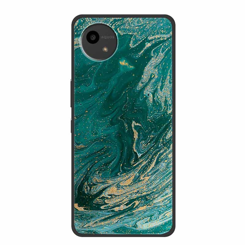 Case For SHARP AQUOS WISH4 Marble TPU Soft Silicone Back Cover SharpSmartphones SH-52E Phone Cases Protector Mica Painted Capa