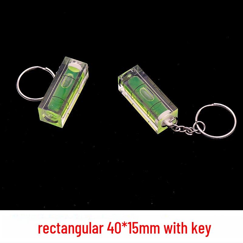 Mini Acrylic Single-Line Bubble Level Ruler