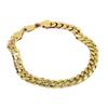 6MM Gold Plated Cuban Bracelet - Popular Influencer Style
