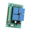 12V 433Mhz 4CH Channel Relay RF Wireless Garage Doors Remote Control Switch Receiver Module