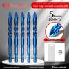 Tiangong Serrated Eccentric Drill Bit for Tile, Ceramic, Glass, Marble & Concrete