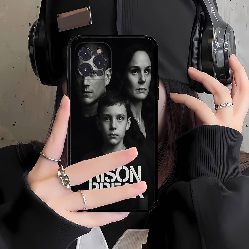 Film P-Prison Breaks Telefoonhoesje Voor IPhone 16 15 14 11 12 13 Mini Pro XS Max Cover 6 7 8 Plus X Funda Shell