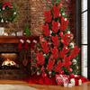 Wholesale Artificial Red Berries Stems Simulation Christmas Holly Berry Branches DIY Wreath Xmas Tree Party Home Table Decors