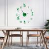 Diy Creative Wall Clock Acrylic Creative Oversized Home Clock 3D Decorative Wall Clock