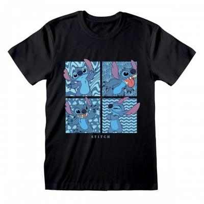 Lilo & Stitch Unisex Adult Character Boxes T-Shirt