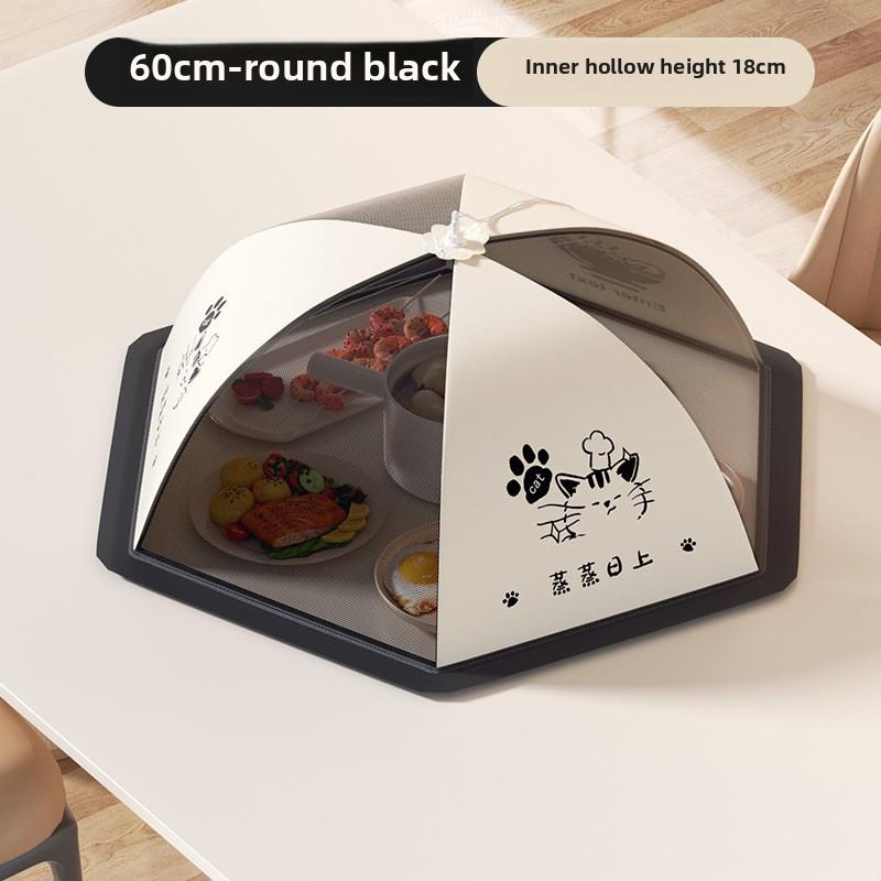 Collapsible Mesh Food Cover Tent, Reusable Food Covers for Outdoors, Keep Out Flies, Bugs, and Dust