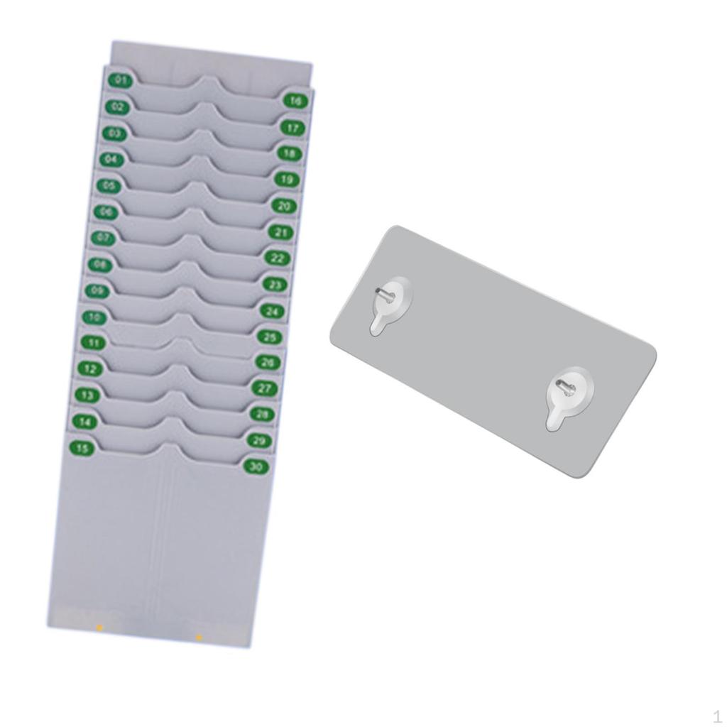 Rozszerzalny Uchwyt na Karty Czasu Rozszerzalny Stojak Wielofunkcyjny Chowany Rejestruj Obecność