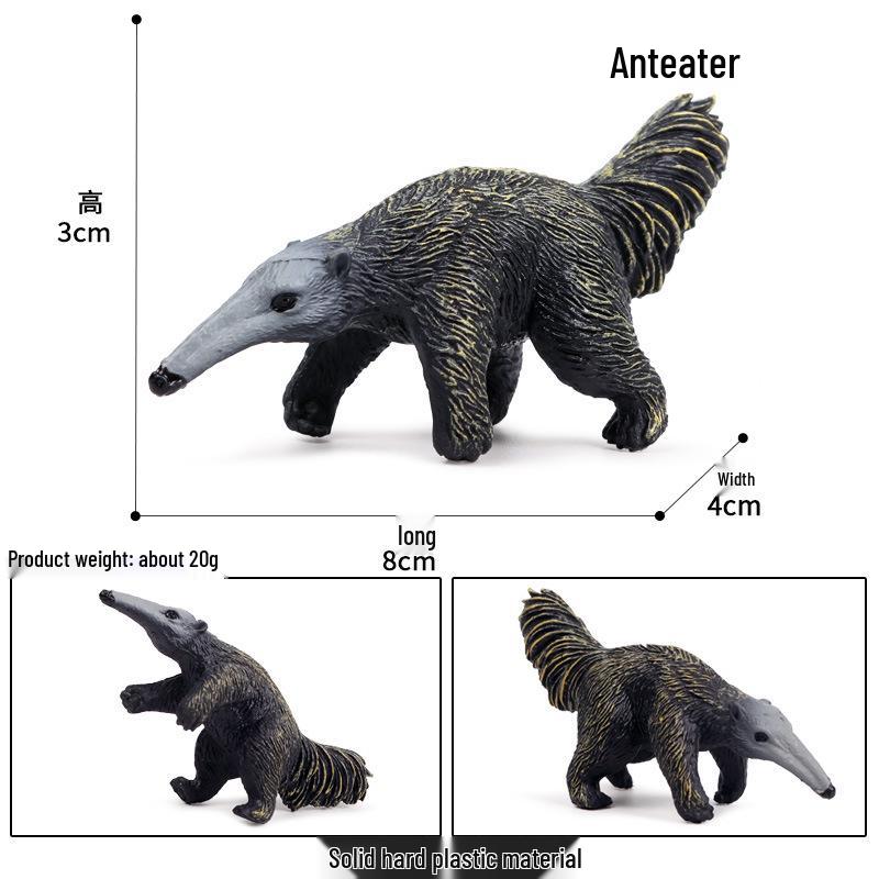 Children s Anteater Model - Montessori Cognitive Simulation, Halloween Decor, and Educational Gift