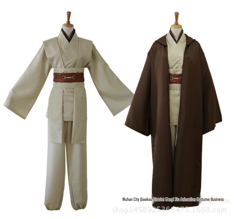 Jinyuan Yijia Anakin Jedi Knight Star Wars Cosplay Costume - Black Suit