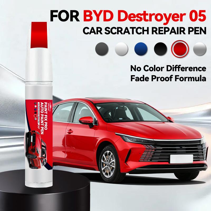 OPRTAMG Purpose Vehicle For BYD Destroyer 05 1996-2026 Paint Repair Pen Touch Up Scratch Remover DIY Auto Accessories Black Whi
