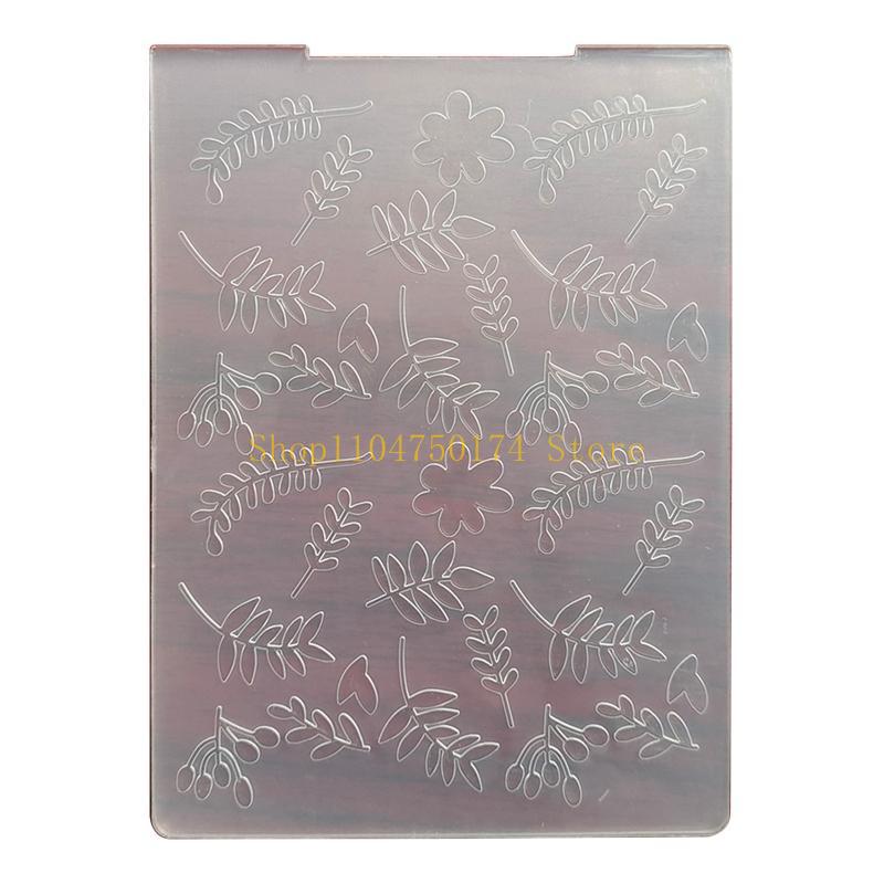 Decorating Mold Plastic Stamp Stencils Scrapbook Paper Card Album Making Tool Top Sale