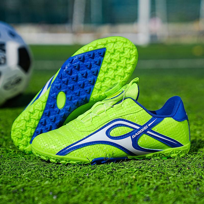 Scarpe da calcio per bambini Society TF/FG Scarpe da calcio per la scuola Scarpe da calcio con tacchetti Scarpe da ginnastica per erba per ragazzi e ragazze Calzature sportive per allenamento all'aperto Taglia 28-39