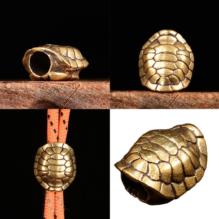 Metal Tortoiseshell Charm Pendant for Handmade Bracelets and Necklaces Large Hole Braiding Artistic Collectibles