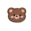Self-Adhesive Cartoon Bear Embroidery Patch for Shoes, Hats, and Bags