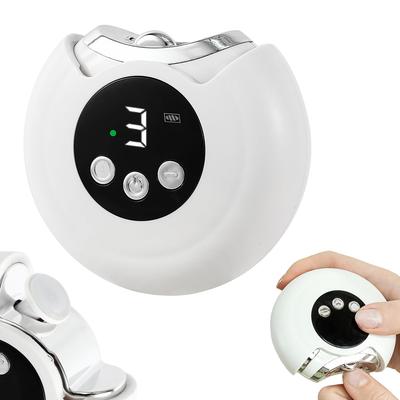 Electric Nail Clippers and File Enhanced Automatic Nail Electric Nail Nail and Nail Polisher with 3 LED Low Easy To Includes Waste Safe Ideal for