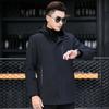 Winter Men's Mink Fur Collar Pie Overcoat Skin Integration Mink Coat Removable Lining Fur Coat