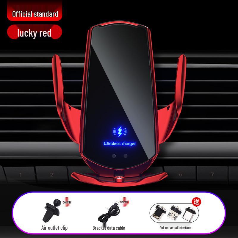 Magic Clip Car Wireless Charger: Smart Infrared Magnetic Holder