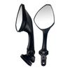 Black Side Mirrors for Motorcycle