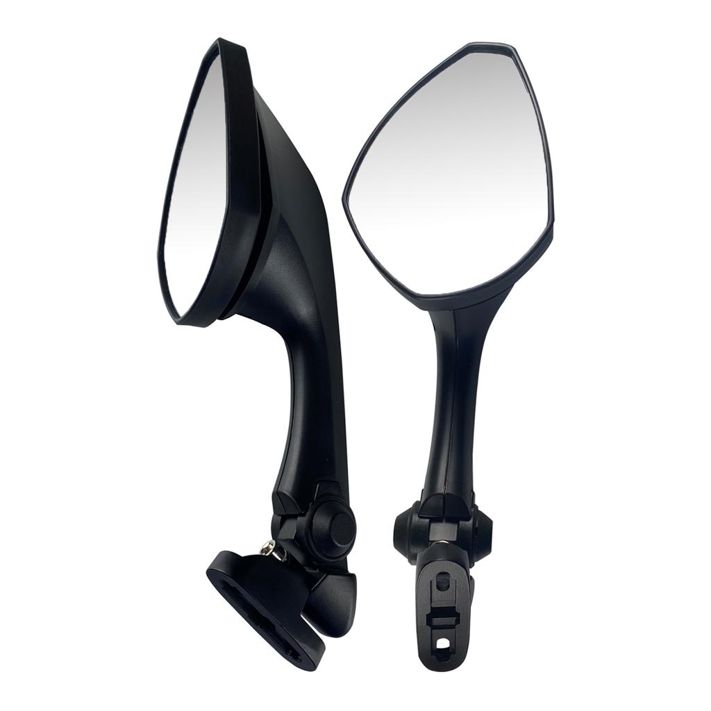 Black Side Mirrors for Motorcycle