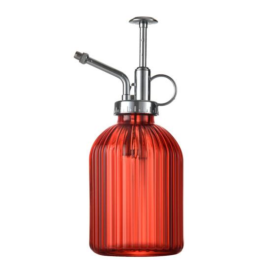 320ml Glass Water Spray Bottle Hand Pressure Watering Can Indoor Small Flower Plant Sprayer Garden Mister