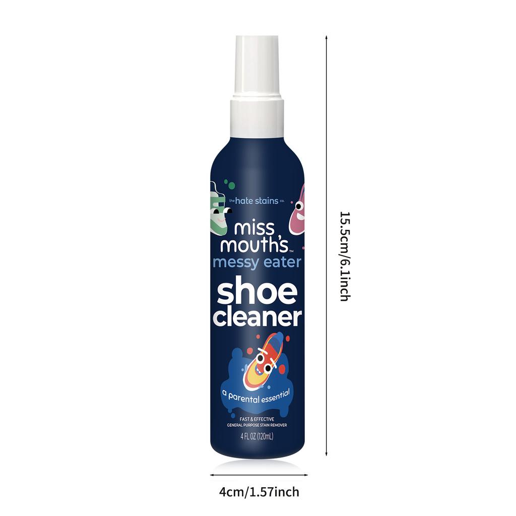 New Stain Remover Fabric Stain Shoe Cleaner Ready To Use Cleaner for Rubber Canvas Leather to Remove Dirt Grass Scuffs