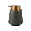 European Style 400ml Portable Soap Dispenser Shampoo Pack Gold Press Ceramic Lotion Bottle Toilet Kitchen Bathroom Accessories